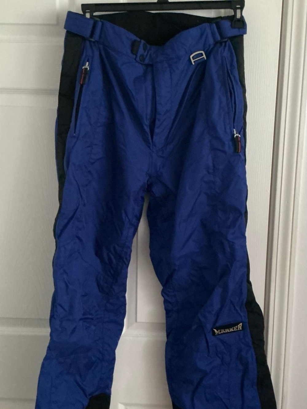 Marker Men's Royal Blue and Black Ski Pants
